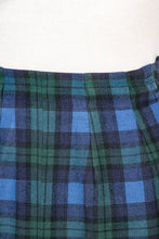 Load image into Gallery viewer, 1960s Pants Wool Plaid High Waisted Cigarette Leg White Stag XS