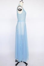 Load image into Gallery viewer, 1960s Nightgown Nylon Chiffon Lingerie Sheer Slip S