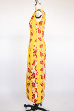 Load image into Gallery viewer, 1990s Hawaiian Dress Printed Cotton Maxi S