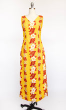 Load image into Gallery viewer, 1990s Hawaiian Dress Printed Cotton Maxi S