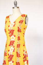 Load image into Gallery viewer, 1990s Hawaiian Dress Printed Cotton Maxi S