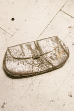 Load image into Gallery viewer, 1950s Whiting &amp; Davis Purse Mesh Silver Metal Clutch Bag