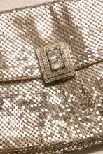 Load image into Gallery viewer, 1950s Whiting &amp; Davis Purse Mesh Silver Metal Clutch Bag