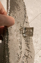 Load image into Gallery viewer, 1950s Whiting &amp; Davis Purse Mesh Silver Metal Clutch Bag