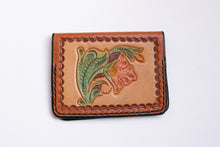 Load image into Gallery viewer, 1970s Wallet Tooled Leather Western Floral