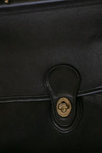 Load image into Gallery viewer, Vintage Coach Purse 1980s Black Leather Willis Cross Body Satchel Bag