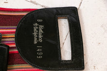 Load image into Gallery viewer, 1950s Belt Stretchy Waist Cinch Leather Stripe