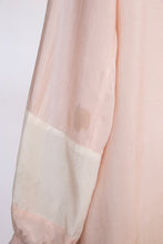 Load image into Gallery viewer, 1920s Antique Dress Striped Silk Pink S