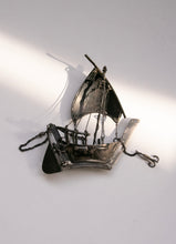 Load image into Gallery viewer, Vintage Sterling Silver Articulating Boat