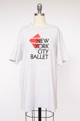 1990s Tee New York City Ballet Oversized T-shirt L