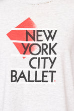 Load image into Gallery viewer, 1990s Tee New York City Ballet Oversized T-shirt L