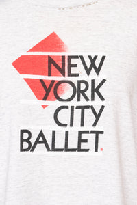 1990s Tee New York City Ballet Oversized T-shirt L