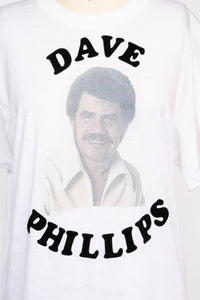 1970s T-Shirt Music Dave Phillips seattle Tee Shirt M