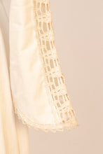 Load image into Gallery viewer, Vintage 1970s Gunne Sax Dress Maxi Coton Lace sz 11