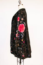 Load image into Gallery viewer, 1920s Chinese Embroidered Floral Jacket Deco