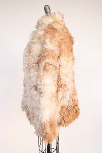 1970s Lamb Jacket Shearling Sheepskin Coat S / M