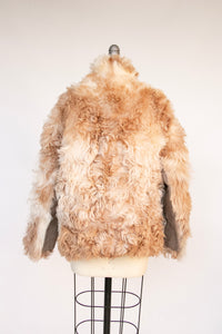 1970s Lamb Jacket Shearling Sheepskin Coat S / M