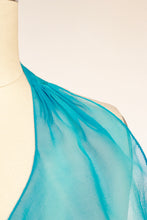 Load image into Gallery viewer, 1970s Tie Top Sheer Chiffon Cropped Halter Overlay