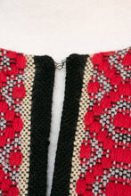 Load image into Gallery viewer, 1970s Cape Woven Fringe Poncho Wool