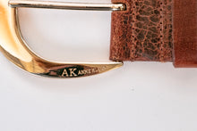 Load image into Gallery viewer, Y2K Belt Anne Klein Wide Leather Waist Cinch