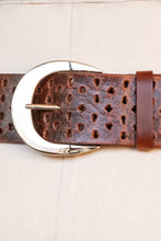 Load image into Gallery viewer, Y2K Belt Anne Klein Wide Leather Waist Cinch