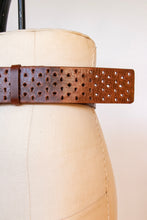 Load image into Gallery viewer, Y2K Belt Anne Klein Wide Leather Waist Cinch