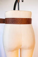 Load image into Gallery viewer, Y2K Belt Anne Klein Wide Leather Waist Cinch