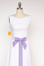 Load image into Gallery viewer, 1960s Maxi Gown Deadstock Linen Dress Sleeveless Mod XS