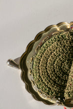 Load image into Gallery viewer, 1940s Small Pouch Bag Beaded Crochet Coin Purse