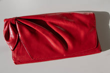 Load image into Gallery viewer, Y2K Envelope Clutch Purse Red Patent Leather Nordstrom