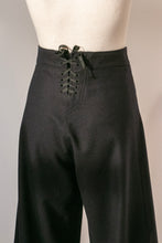 Load image into Gallery viewer, 1950s Sailor Pants Wool High Waist Wide Leg