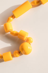 1930s Necklace Long Beaded Early Plastic Sautoir Deco Jewelry