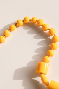 1930s Necklace Long Beaded Early Plastic Sautoir Deco Jewelry