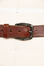 Load image into Gallery viewer, 1990s Belt Leather Glass Cabochon Y2K L