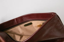 Load image into Gallery viewer, 1970s Anne Klein Calderon Clutch Purse Oxblood Leather Bag