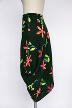 Load image into Gallery viewer, Y2K Skirt Ischiko Floral Embroidered Asymmetric Woven M