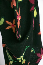 Load image into Gallery viewer, Y2K Skirt Ischiko Floral Embroidered Asymmetric Woven M