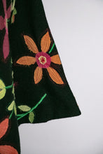 Load image into Gallery viewer, Y2K Skirt Ischiko Floral Embroidered Asymmetric Woven M