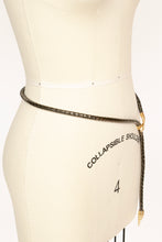 Load image into Gallery viewer, Vintage Snake Necklace Belt Metallic Metal Mesh Egyptian Revival Serpent