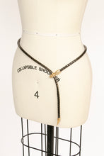 Load image into Gallery viewer, Vintage Snake Necklace Belt Metallic Metal Mesh Egyptian Revival Serpent