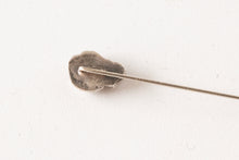 Load image into Gallery viewer, Vintage Sterling Silver Lapel Stick Pin Brooch Turquoise Coral SW Navajo