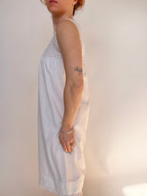 Load image into Gallery viewer, Antique Edwardian Nightgown Cotton Crochet 1910s Slip XS