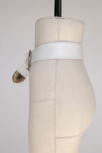 Load image into Gallery viewer, Vintage 1980s Belt Leather Silver Buckle Western L