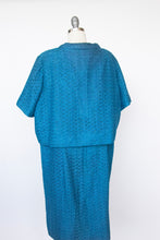 Load image into Gallery viewer, 1960s Shift Dress Bolero Jacket Set XL Volup