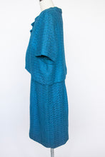 Load image into Gallery viewer, 1960s Shift Dress Bolero Jacket Set XL Volup