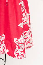 Load image into Gallery viewer, 1950s Full Skirt Cotton Lace Print S