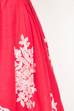 Load image into Gallery viewer, 1950s Full Skirt Cotton Lace Print S