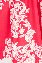 Load image into Gallery viewer, 1950s Full Skirt Cotton Lace Print S