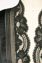 Load image into Gallery viewer, 1980s Silk Blouse Sheer Lace Designer Holly Lueders
