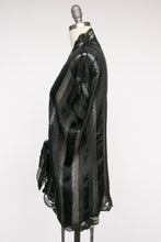 Load image into Gallery viewer, 1980s Silk Blouse Sheer Lace Designer Holly Lueders